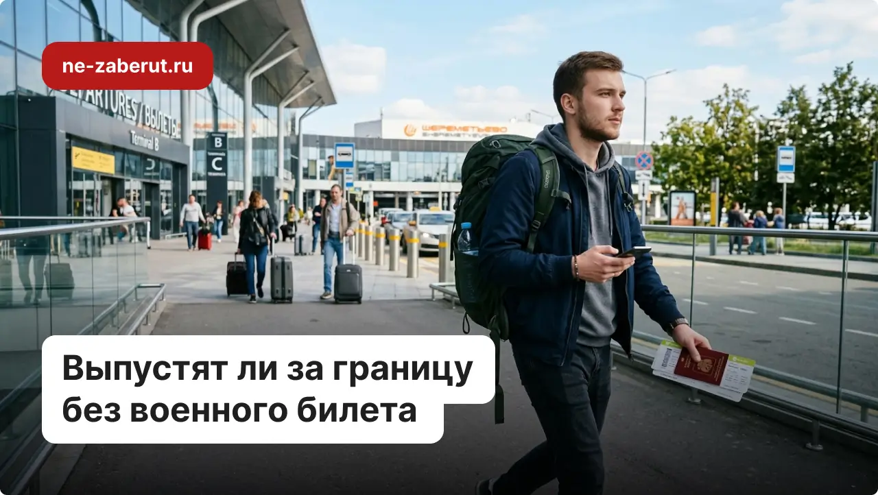 Молодой человек идёт возле аэропорта.