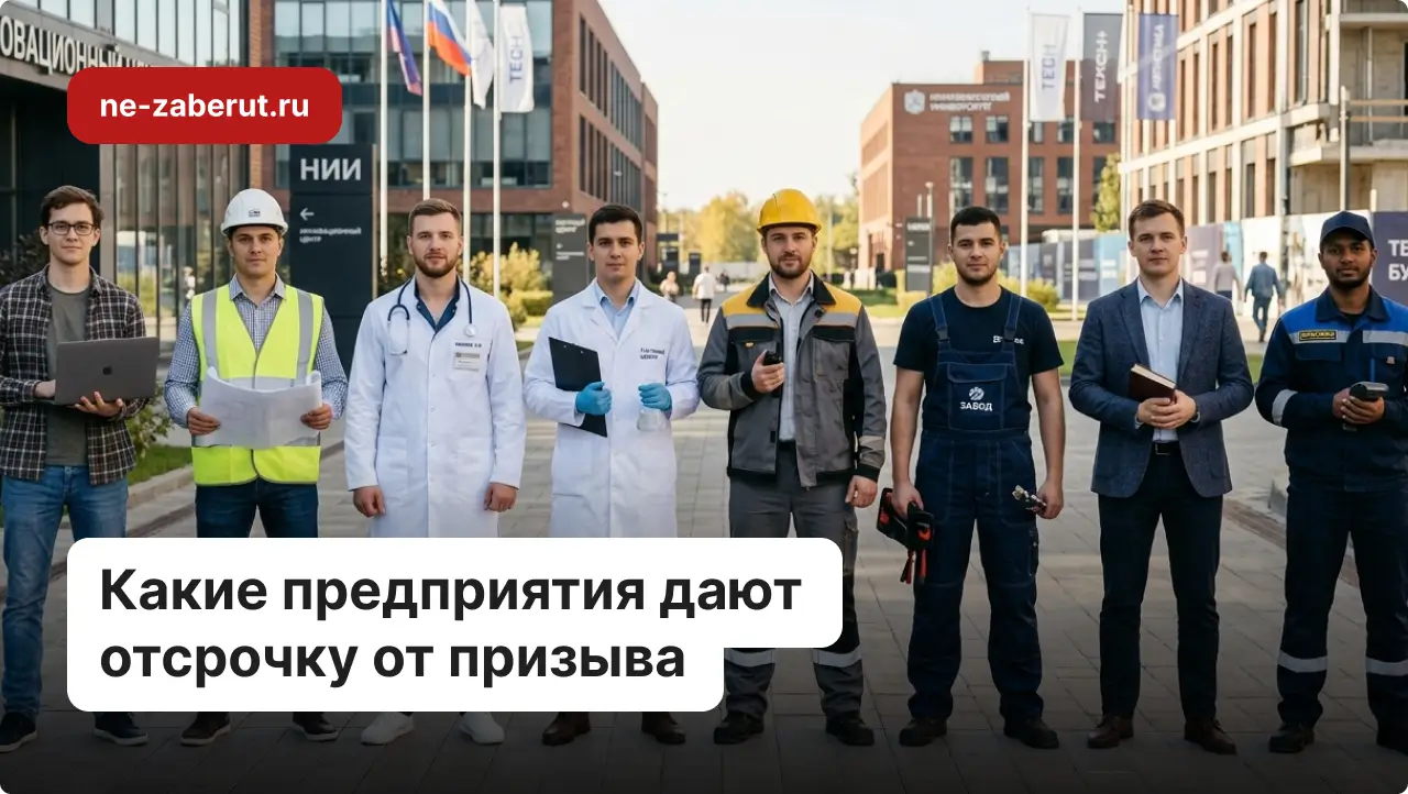 Представители разных профессий стоят в ряд.
