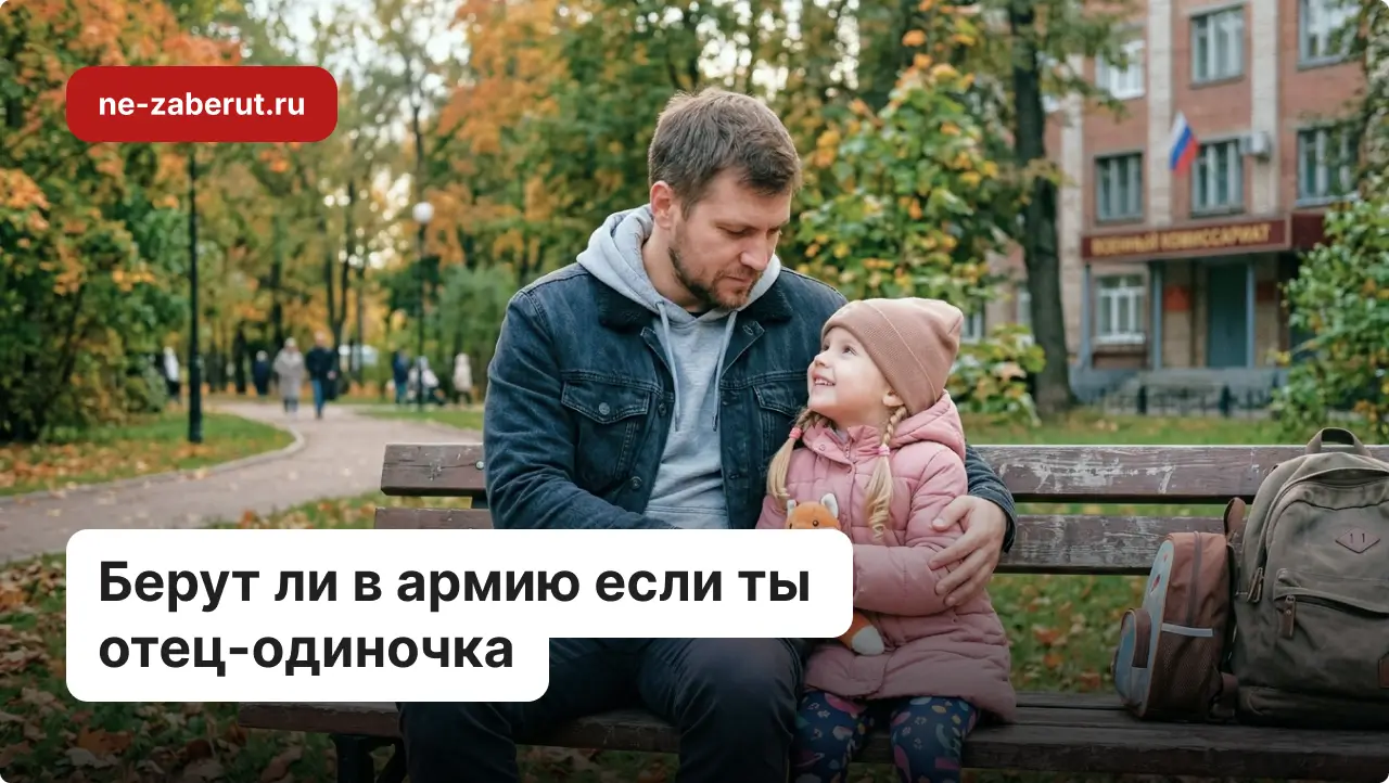 Отец-одиночка сидит с дочкой на лавочке неподалёку от здания военкомата