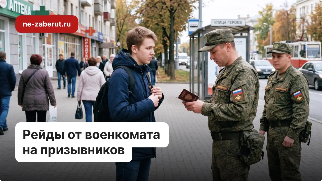 Мужчина в военной форме остановил молодого человека на улице и проверяет у него документы
